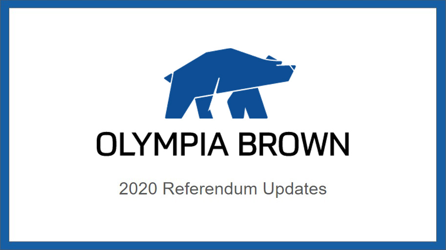 Olympia Brown Milestone Cover