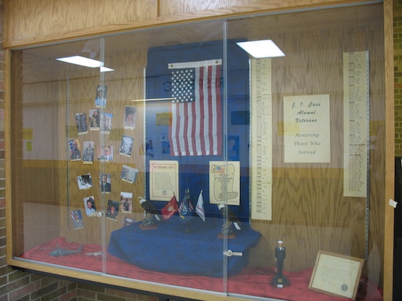 Veteran Alumni display